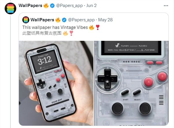 X上爆火的掌机壁纸制作详细教程