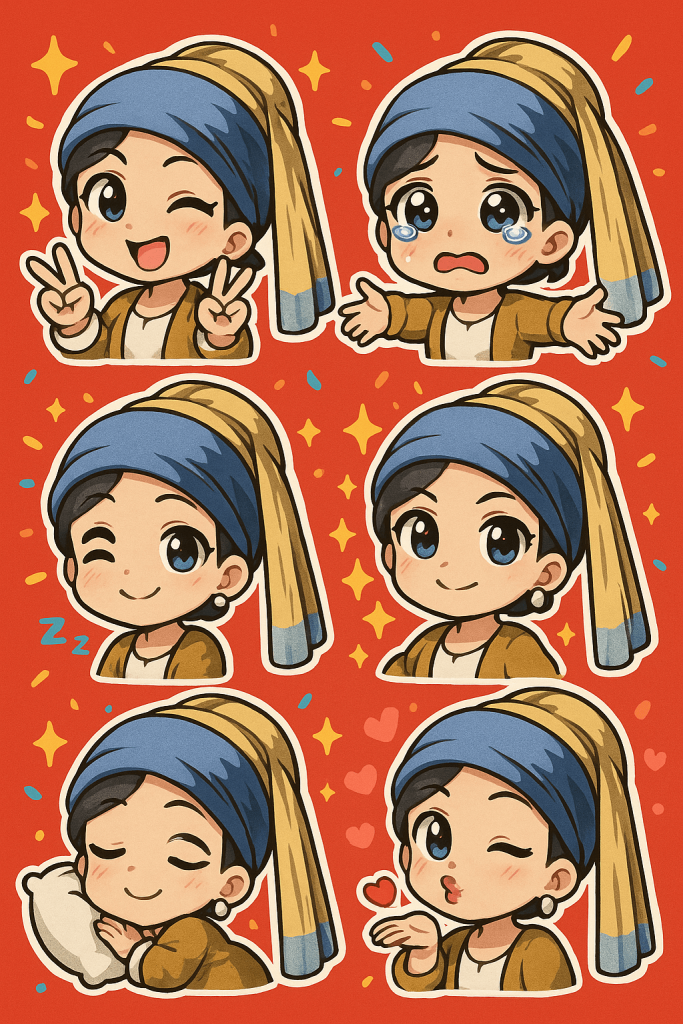 Q 版表情包制作