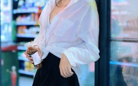 Convenience Store Neon Portrait